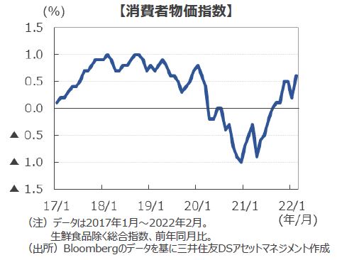 上昇基調が続く日本の消費者物価指数 2月のCPIはエネルギー・食料品価格が主因で上昇 | 三井住友DSアセットマネジメント